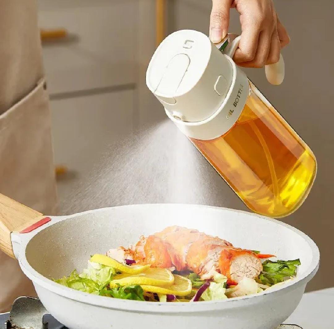 Kitchen Oil Spray Bottle And Dispenser, Oil Control Bottle