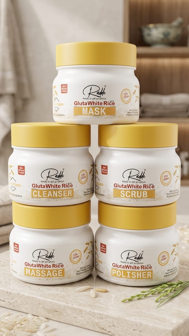 Radde GlutaWhite Rice Facial Kit
