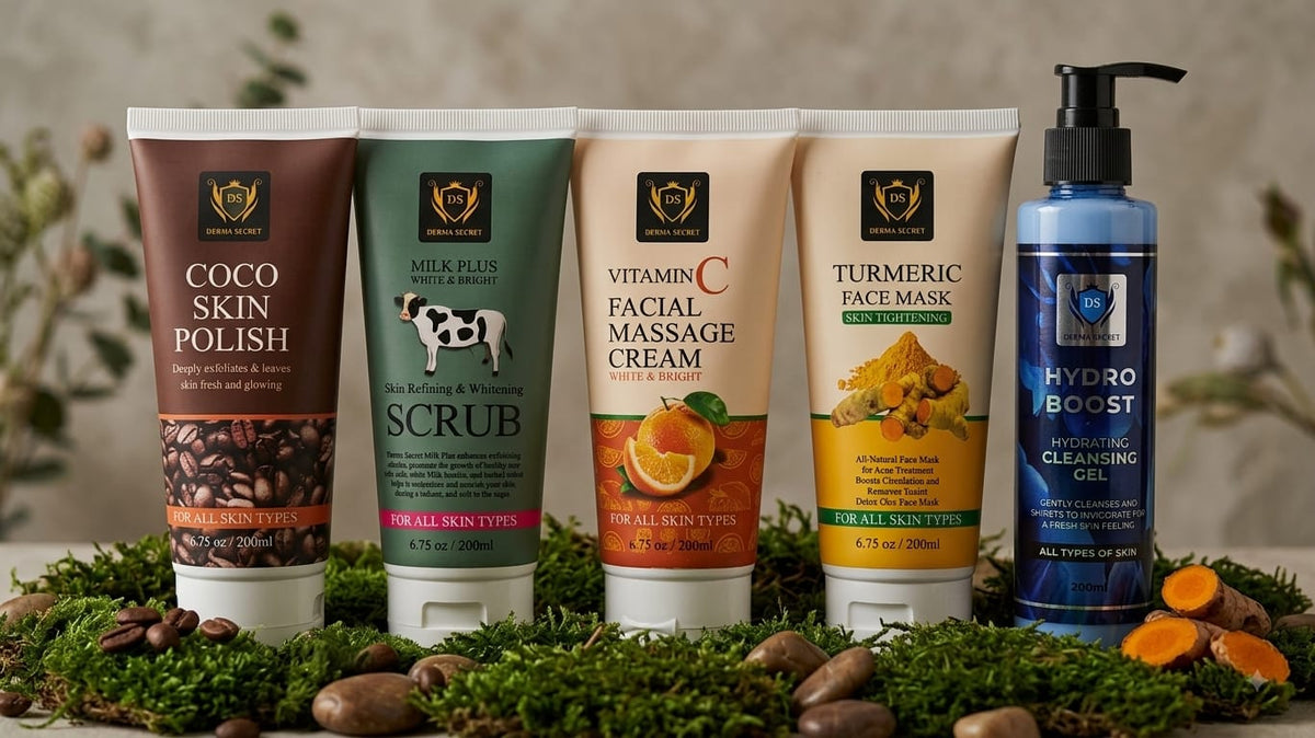 Derma Secret Specialty Tube & Gel Range