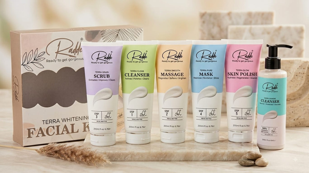Radde Terra Whitening Facial Kit