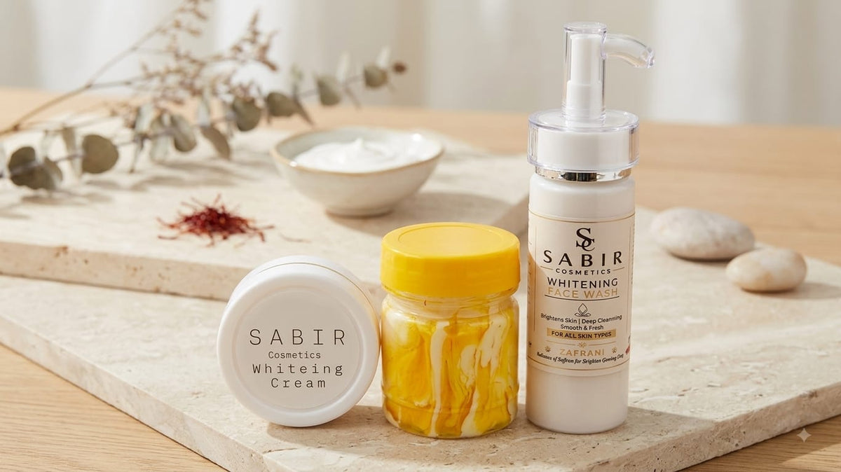 Zafrani Glowing Cream Bundles-Day and Night Creams+Face wash