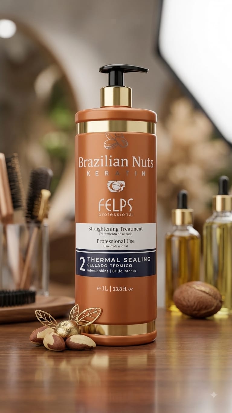 Felps Professional Brazilian Nuts Keratin Thermal Sealing - 1L
