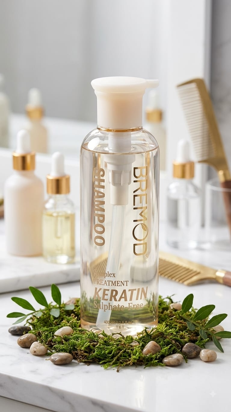 Bremod Keratin Sulphate-Free Shampoo - 400ml
