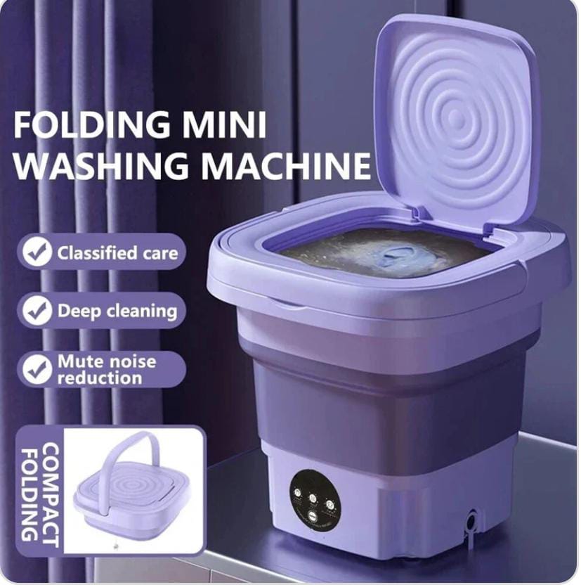 Folding Mini Washing Machine (Compact Folding Washing Machine)