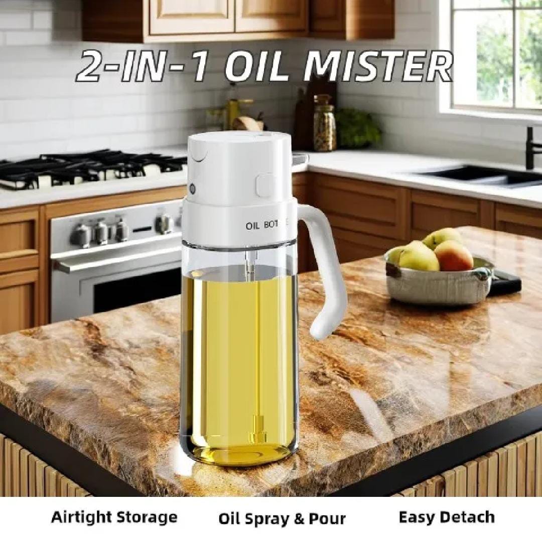 Kitchen Oil Spray Bottle And Dispenser, Oil Control Bottle
